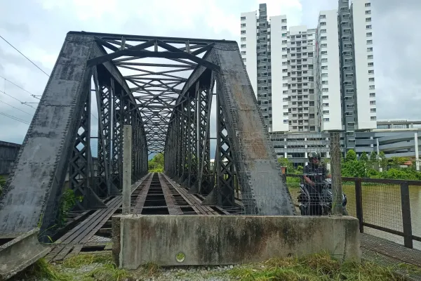 Jambatan Besi Kereta Api Lama Alor Setar