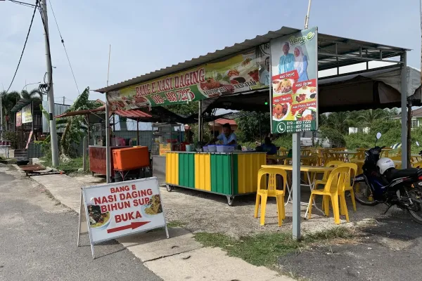 Bang E Nasi Daging Pendang