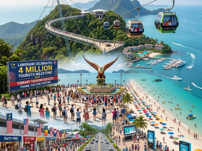 Langkawi Catat Rekod Pelancong 2025